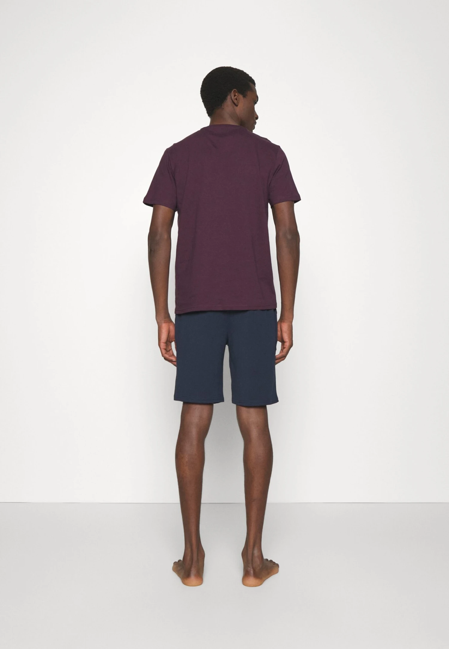 Pier One Pyjama - Dark Blue/Bordeaux 3 Pier One Pyjama - Dark Blue/Bordeaux - Afbeelding 3