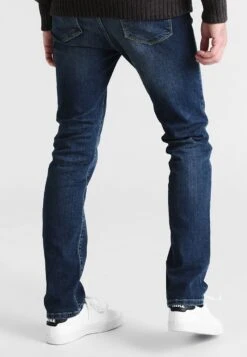 Pier One Straight Leg Jeans - Washed Dark Blue -Pier One Verkoopwinkel 19f71c5aa23e4aee8fbafd64cafceb95