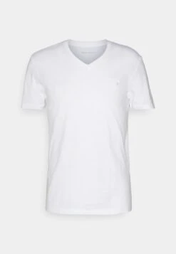 Pier One V Neck Bird Tonal 3 Pack - T-Shirt Basic - Light Brown/White/Dark Blue -Pier One Verkoopwinkel 28f86b9281a846468836f5c46e5a93ff