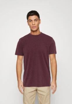 Pier One 7 Pack - T-Shirt Basic - Blue/Mottled Bordeaux/White -Pier One Verkoopwinkel 4a8b7c59da094e668883e9f6ee9f1a94