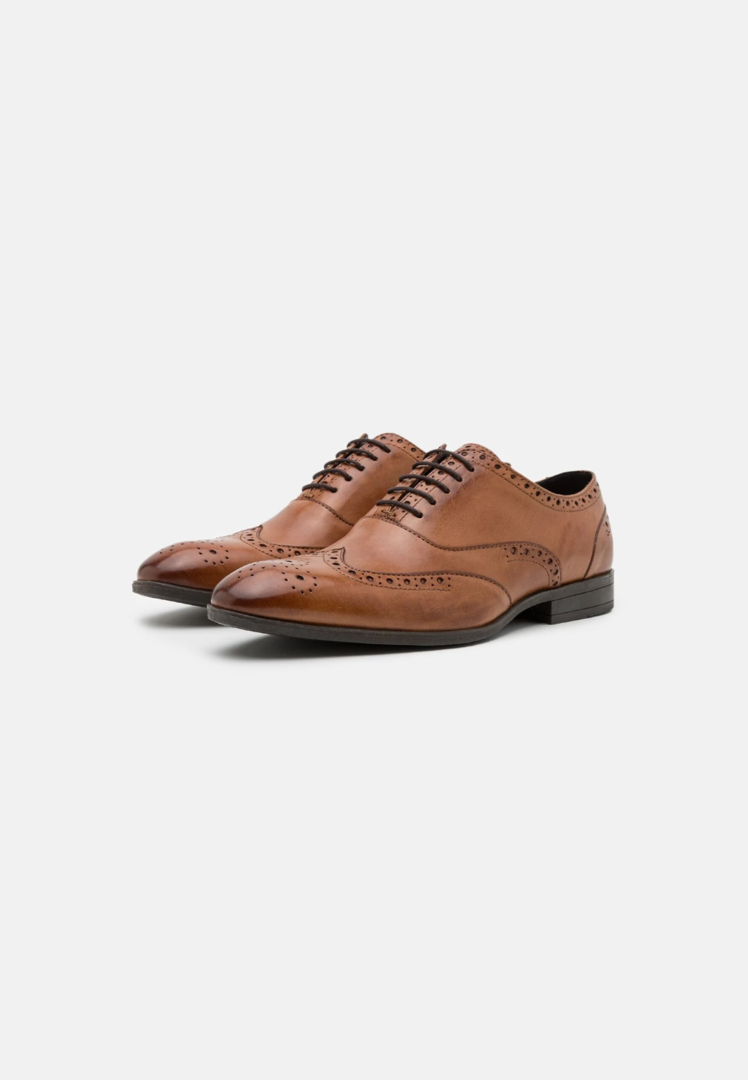 Pier One Leather - Veterschoenen - Cognac 2 Pier One Leather - Veterschoenen - Cognac - Afbeelding 2