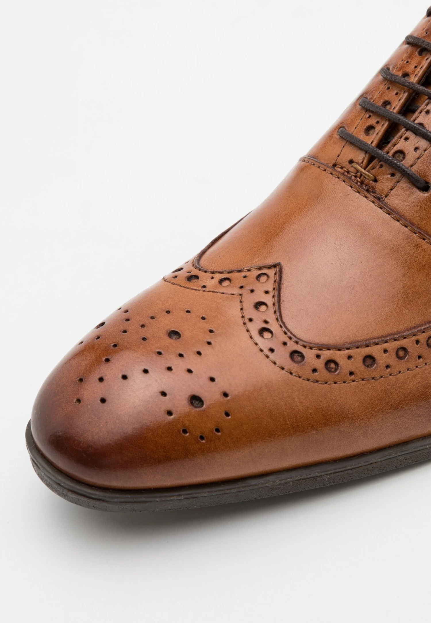 Pier One Leather - Veterschoenen - Cognac 6 Pier One Leather - Veterschoenen - Cognac - Afbeelding 6