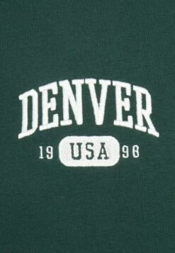 Pier One Denver College Hoodie- Sweater - Green -Pier One Verkoopwinkel 752110e4a87f4d94834d2533b6a901a1