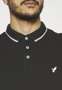 Pier One 2 Pack - Poloshirt - Black/Dark Blue -Pier One Verkoopwinkel 787d246531e84cb8bbe5acb136f3434b