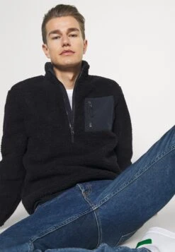 Pier One Fleece Trui - Dark Blue -Pier One Verkoopwinkel 88111e09df4342679a12241e843a9022