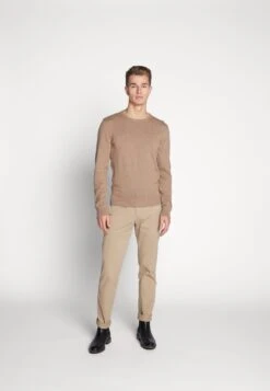 Pier One Basic Crewneck - Trui - Mottled Beige -Pier One Verkoopwinkel 8ab6afa896f946a0abe264ae414a2865