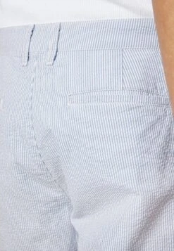 Pier One Pleated Seersucker Short - Shorts - Blue -Pier One Verkoopwinkel 9511fb9334b8406c8dc31dbeff7d97b9