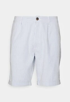 Pier One Pleated Seersucker Short - Shorts - Blue -Pier One Verkoopwinkel a020ce1da6b84bd9bdafa40d5705abc0