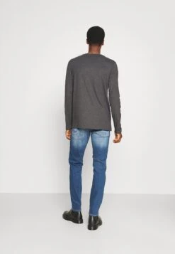 Pier One 2 Pack - Longsleeve - Dark Grey/Black -Pier One Verkoopwinkel a601e52fa7974b079f93b858d4b782ec