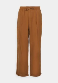 Pier One Drawcord Trousers Linen Blend - Broek - Brown -Pier One Verkoopwinkel c4ae8584f74e4db6851401113131d1a0