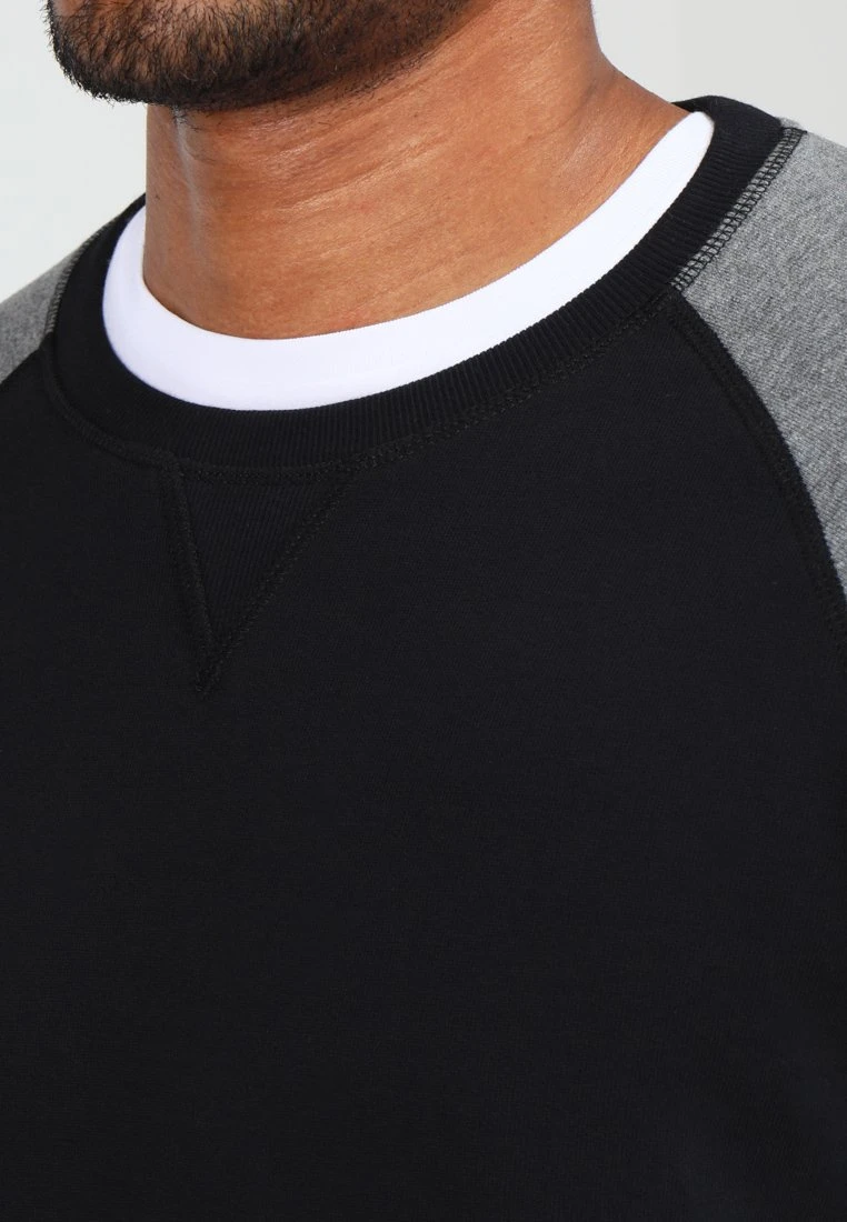 Pier One Sweater - Grey Melange/Black 4 Pier One Sweater - Grey Melange/Black - Afbeelding 4