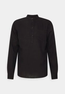 Pier One Linen Cotton Mix 2 Pack - Overhemd - White/Black -Pier One Verkoopwinkel f5232f1e8c48481f89ee6709ae44e911