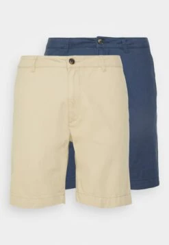 Pier One 2 Pack - Shorts -Dark Blue/Tan -Pier One Verkoopwinkel f9a892a3b0b34fe9815664d9ef698d9f