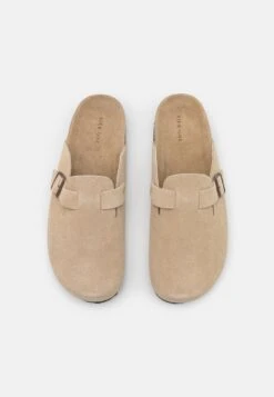 Pier One Leather Unisex - Pantoffels - Beige -Pier One Verkoopwinkel fb9c0aed91d14aa2a90f9e1af6a1df5d